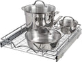 Chrome Finish Wire Frame Pull Out Drawer Cabinet Organizer D7256