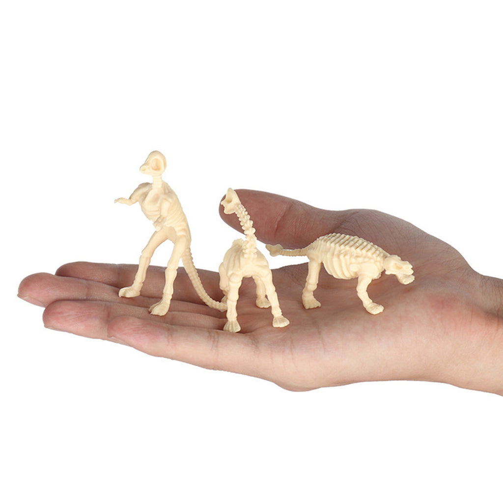 Colorful Simulation Dinosaur Fossil Model Ornaments E614590