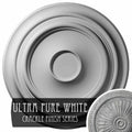 Ultra Pure White Crackle Ceiling Medallion N44895