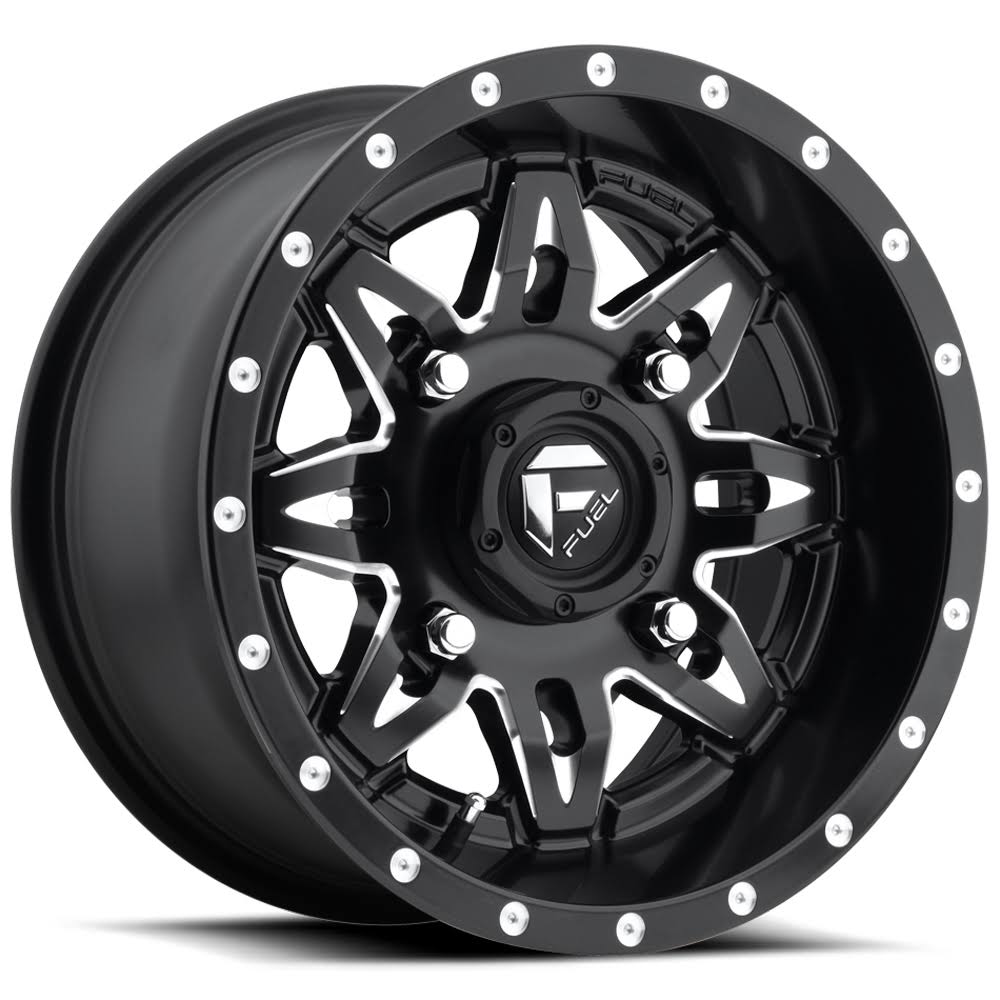 Black/Milled 14x7 ATV/UTV Wheel Rim V31380