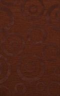 Paprika Bubbles Circles 10' x 14' Rectangle Area Rug Q517658