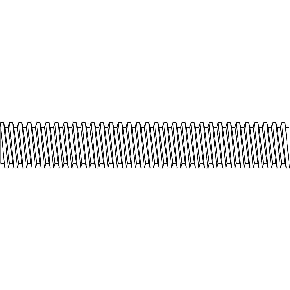 Threaded Rod, 18-8 SS, 5/8-8x6 ft L541