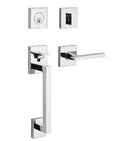 Full Dummy Sectional Handleset Lever Satin Chrome RH B22896