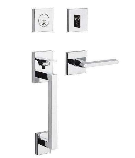 Full Dummy Sectional Handleset Lever Satin Chrome RH B22896