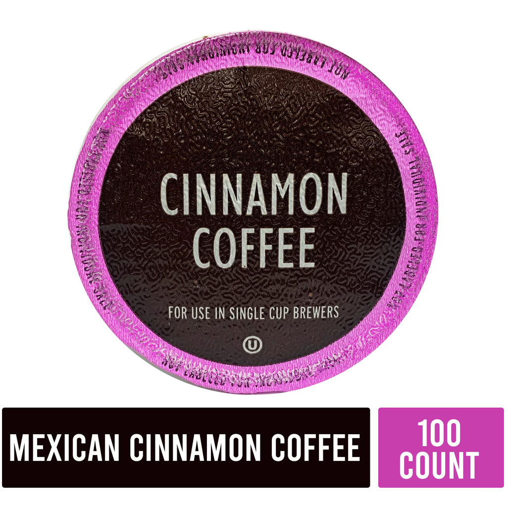 100 Single Serve Cups Mexican Cinnamon Coffee M4912