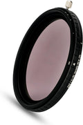 72mm Variable ND Filter & CPL Polarizer Filter, ND2-ND32, with Storage Case and Lens Cap G750