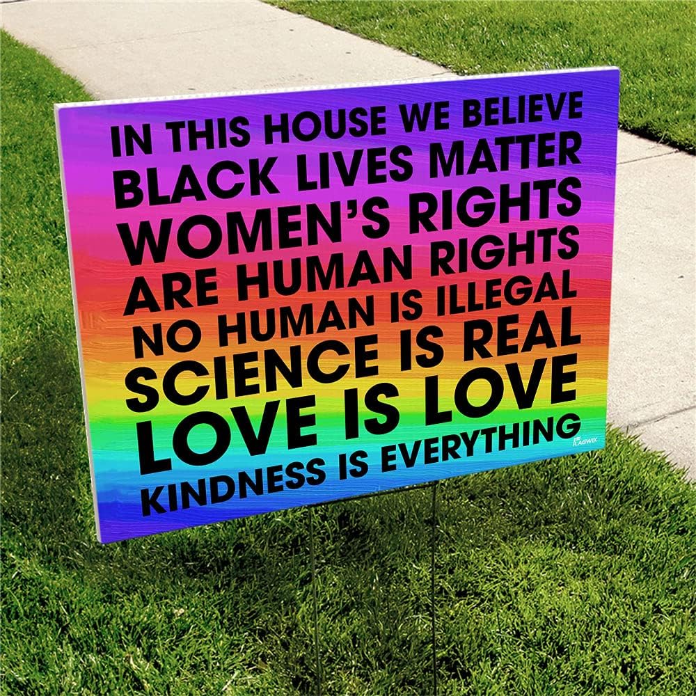 Yard Sign with H Frame, Pack of 2 M309