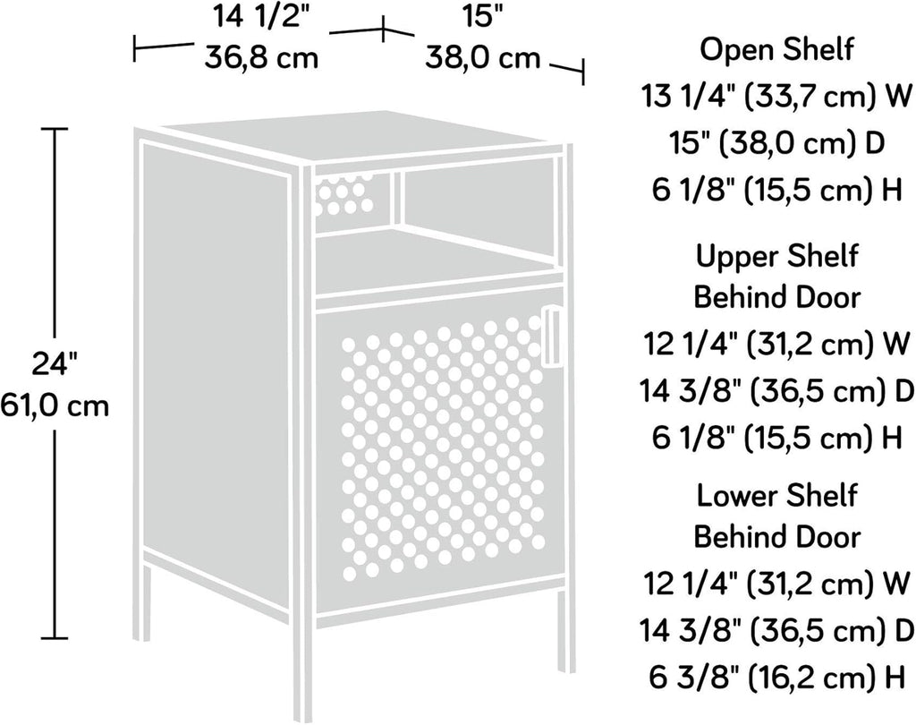 Black Night Stand K130