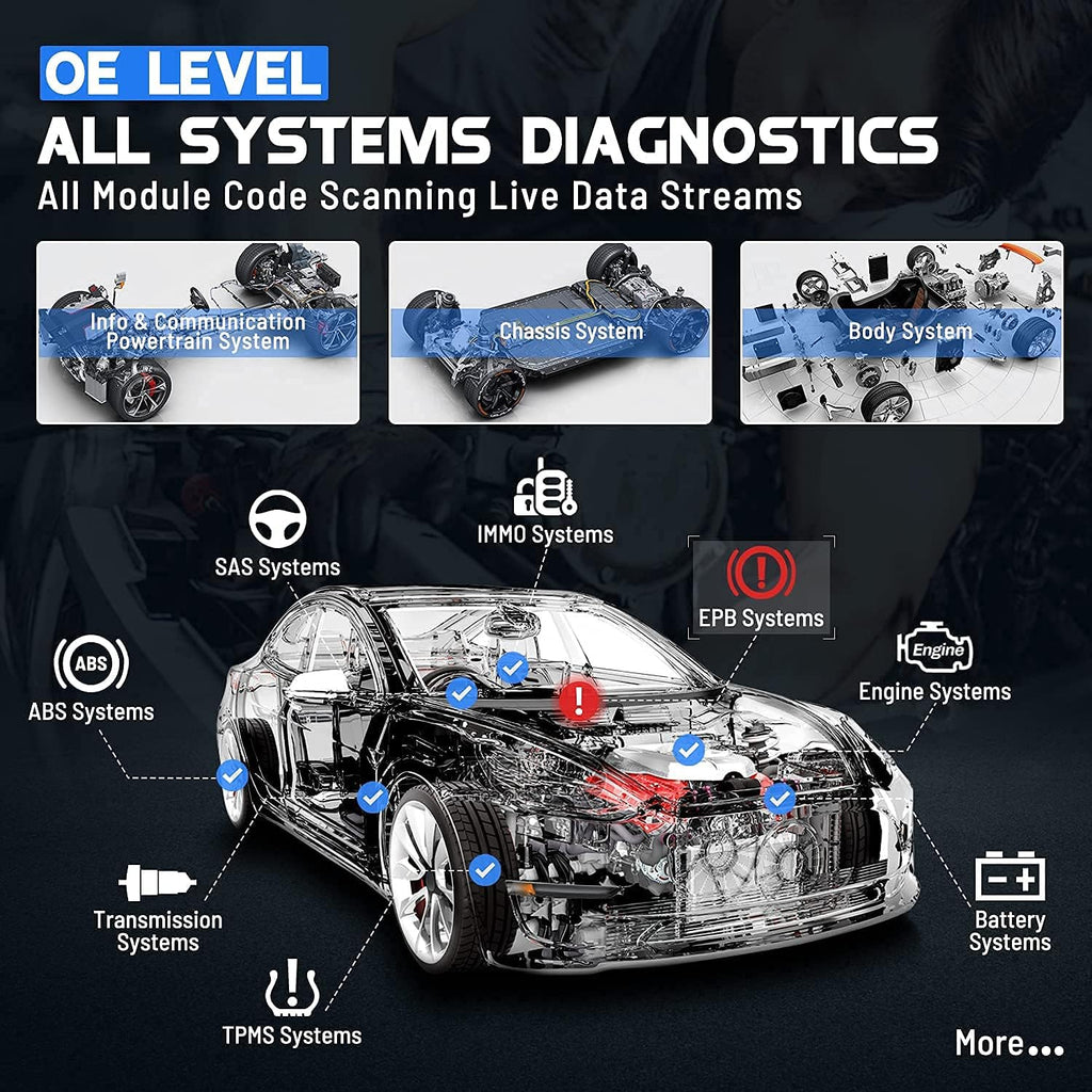 TPMS Programming Scanner with 8pcs 315MHz MX-Sensors A273