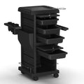 Locking Hair Salon Trolley Rolling Cart with 6 Drawer X455750