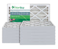 12x25x2 Pleated AC Furnace Air Filter, Pack of 12 I866526