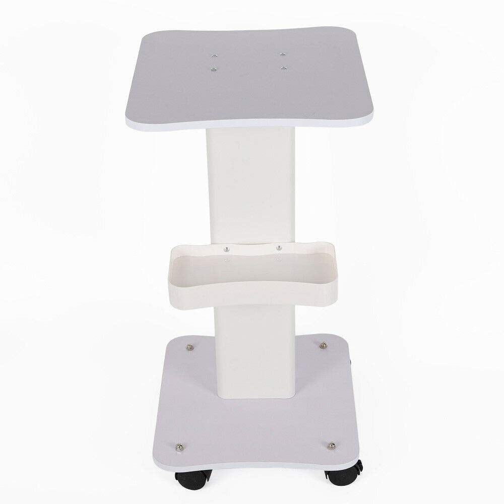 Pack of 2 Rolling Trolley Cart with Storage Tray O478