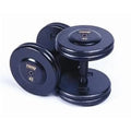 Black 85 Pounds Dumbbells V635060