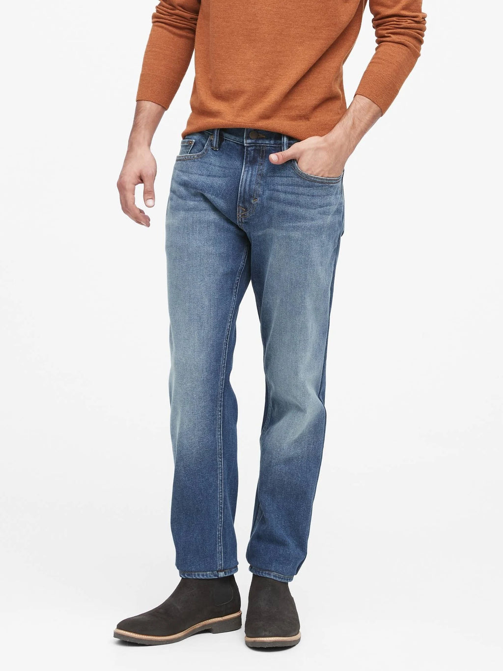 Straight Legacy Jean Medium Wash 29W 32L V629911