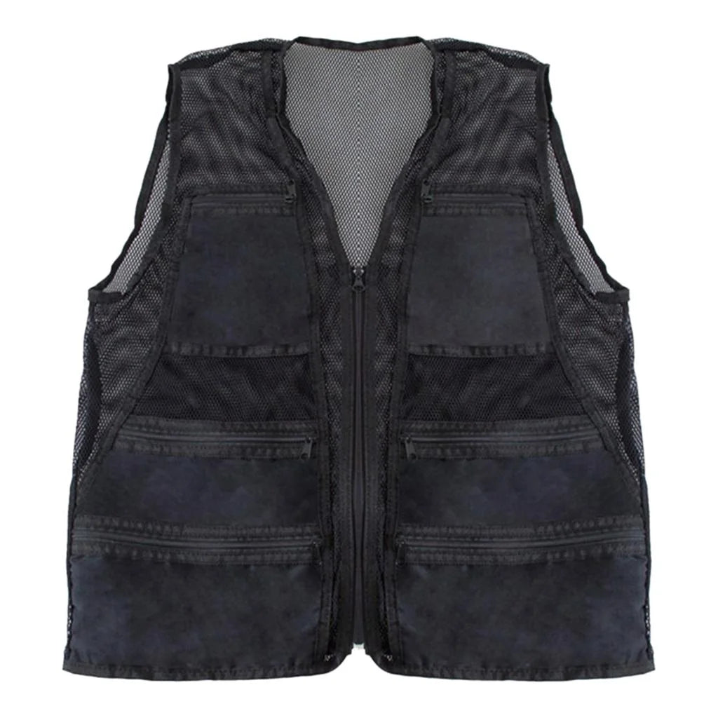 Mesh Breathable Fishing Photography Travel Waistcoat Jacket T132