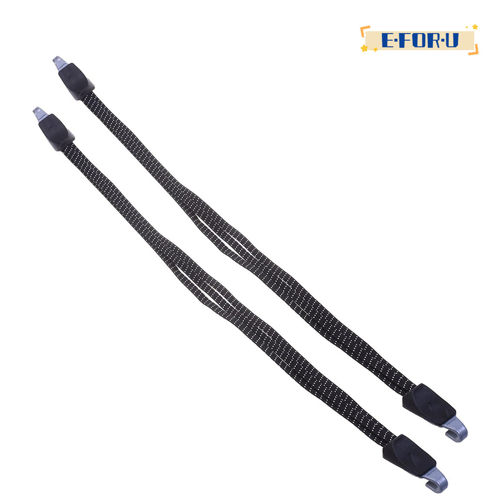 2 Pcs Elastic Motorcycle Bike Luggage Strap N2732