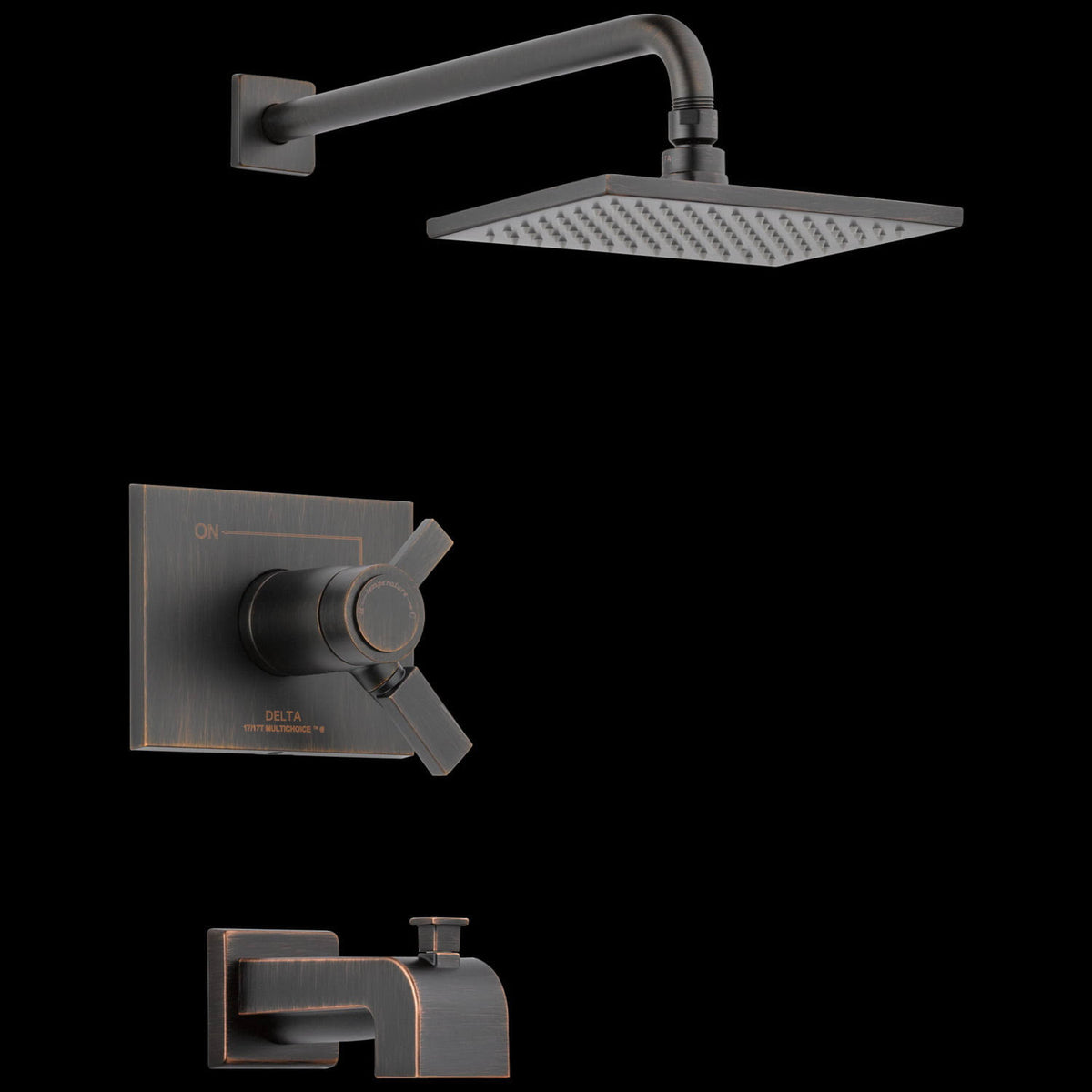 Venetian Bronze Tub and Shower Trim J21651