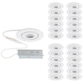 24 Pack 2 inch LED Adjustable Canless Downlight - White S8835
