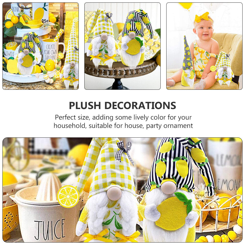 Summer Plush Gnome Doll I462