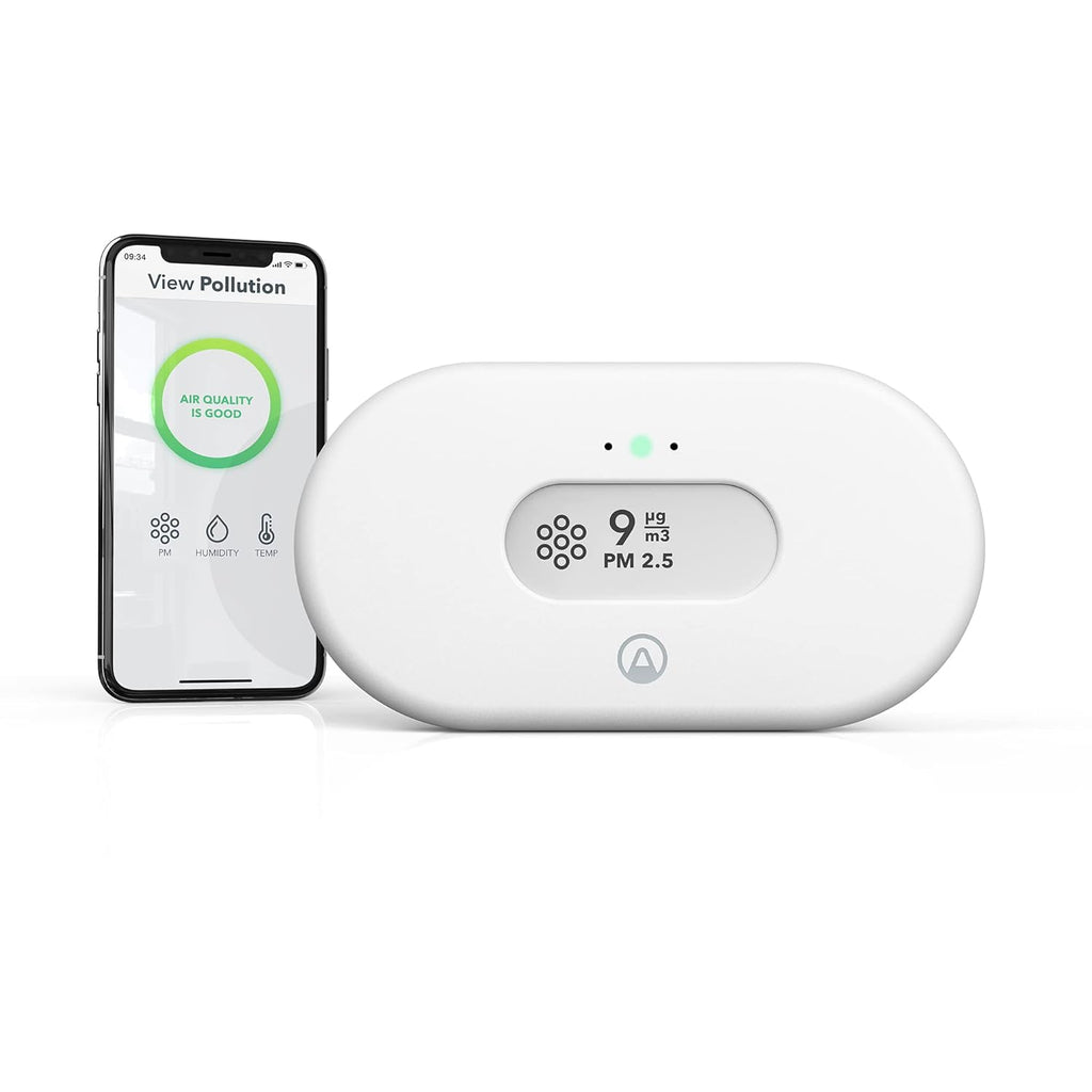Air Pollution Monitor with Particulate Matter (PM 2.5), Humidity & Temperature Detector T601575
