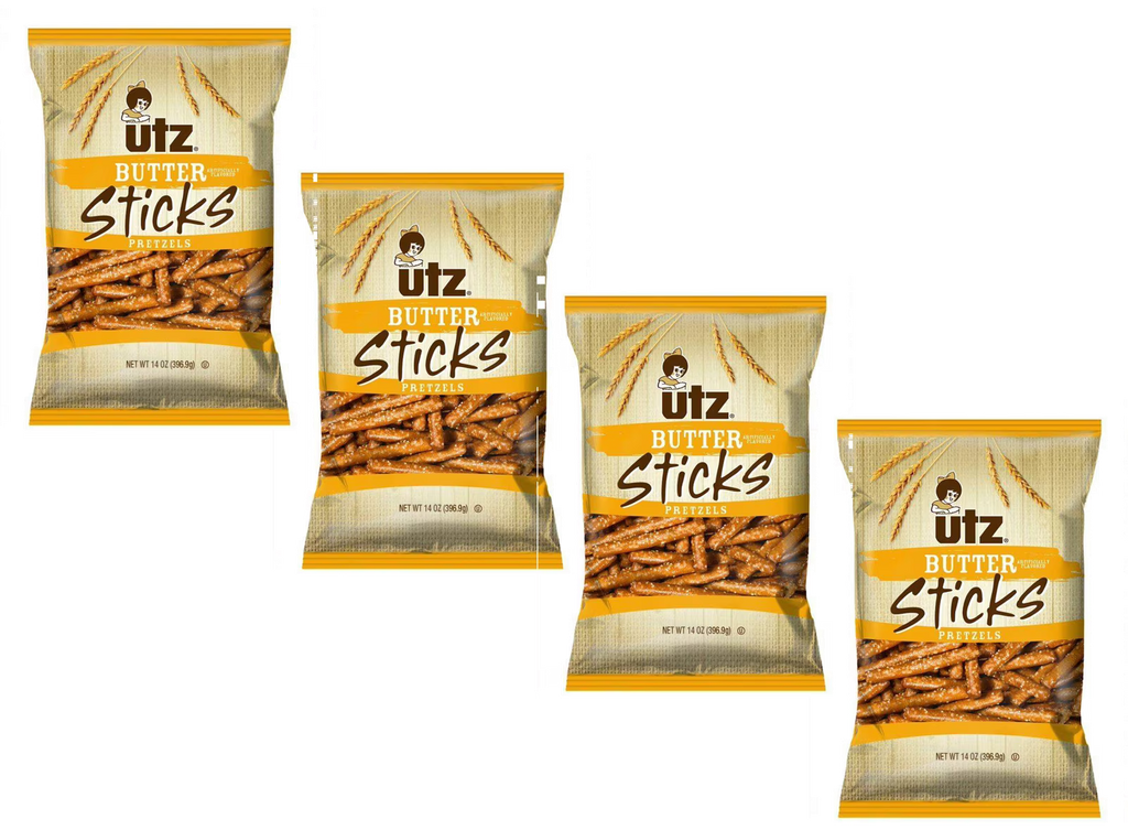 Butter Sticks Pretzels, 4-Pack 14 oz. Bags M26973
