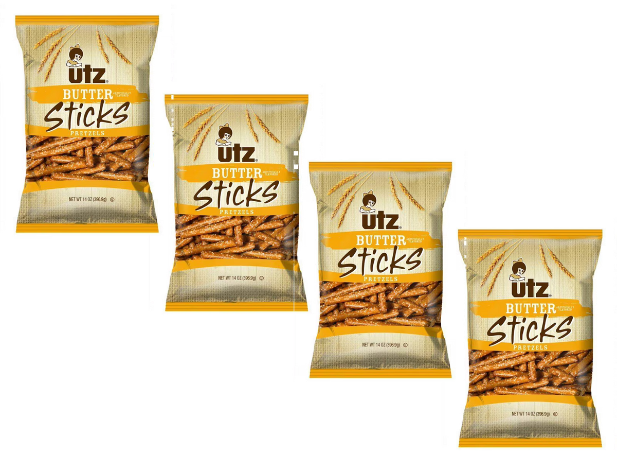 Butter Sticks Pretzels, 4-Pack 14 oz. Bags M26973