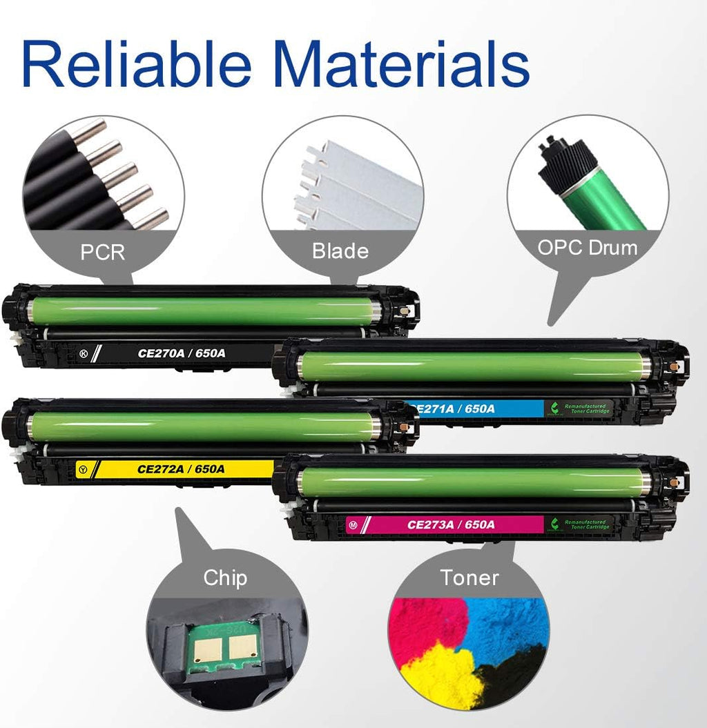 4-Pack Toner Cartridge Set K50001