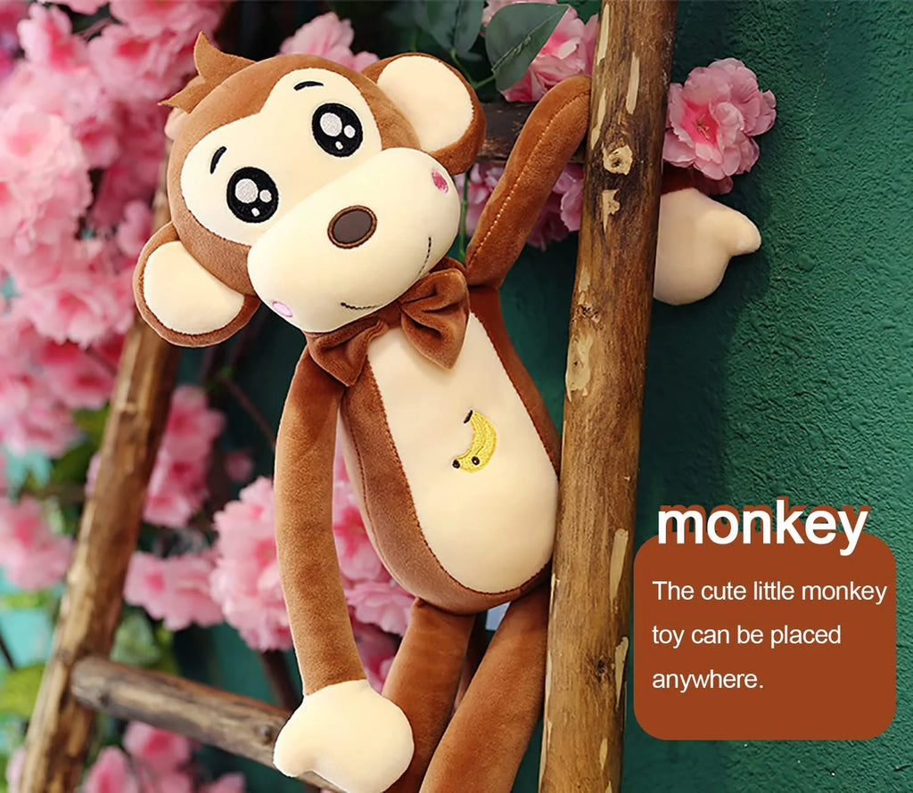 22" Brown Monkey Plush Stuffed Animal Toy R1179