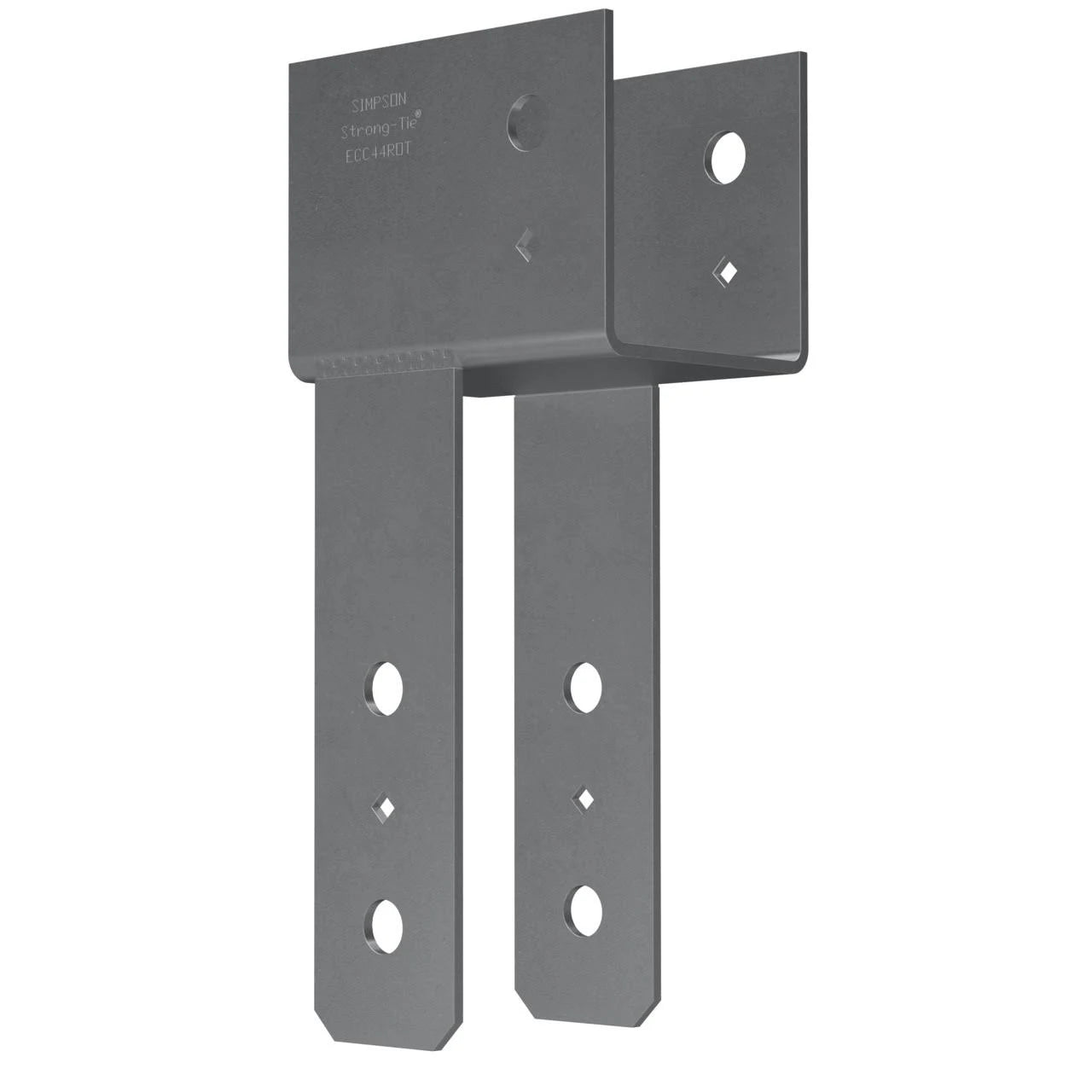 Gray Painted Steel End Column Cap K144