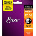 Phosphor Bronze Light 12-53 Acoustic Guitar Strings X228
