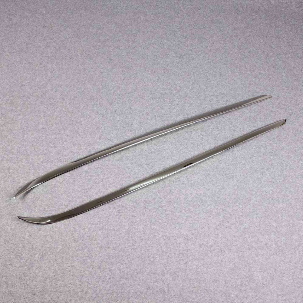 Stainless Steel Windshield Side Window Cover Trim Pack of 2 M9526
