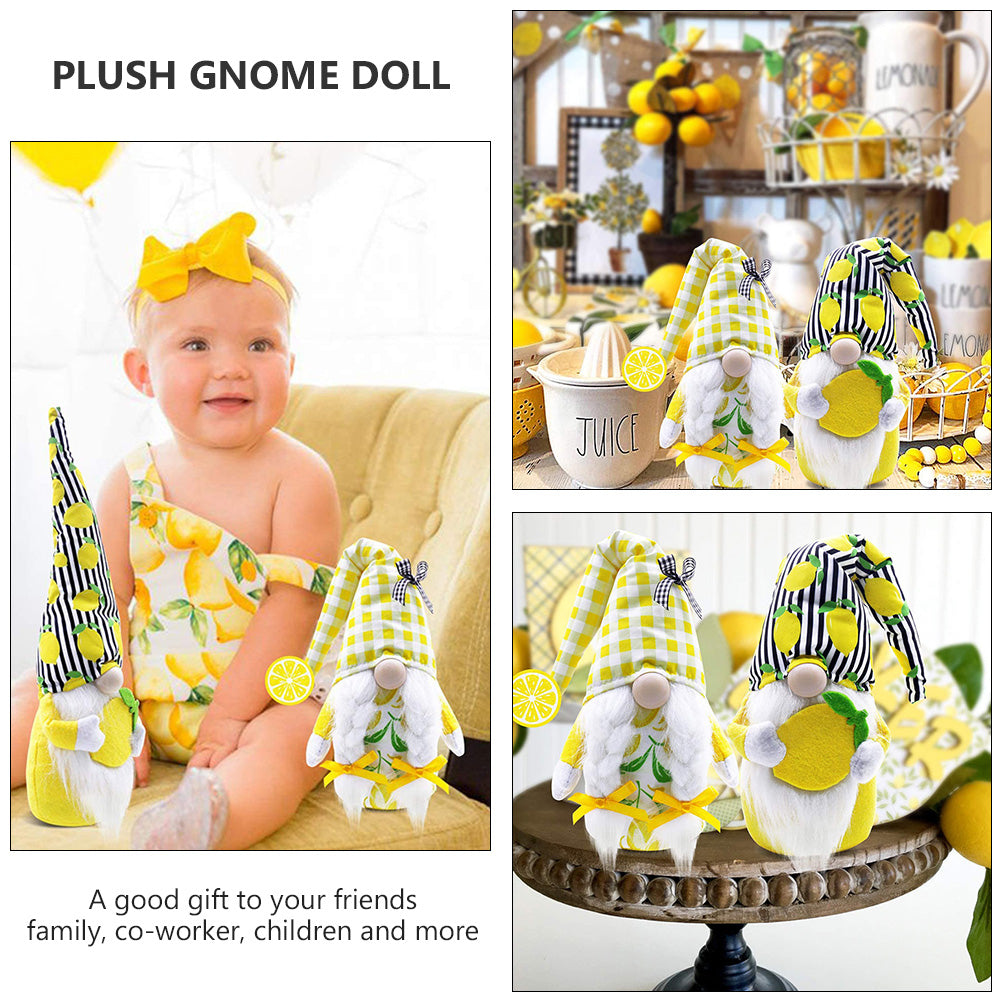 Summer Plush Gnome Doll I462