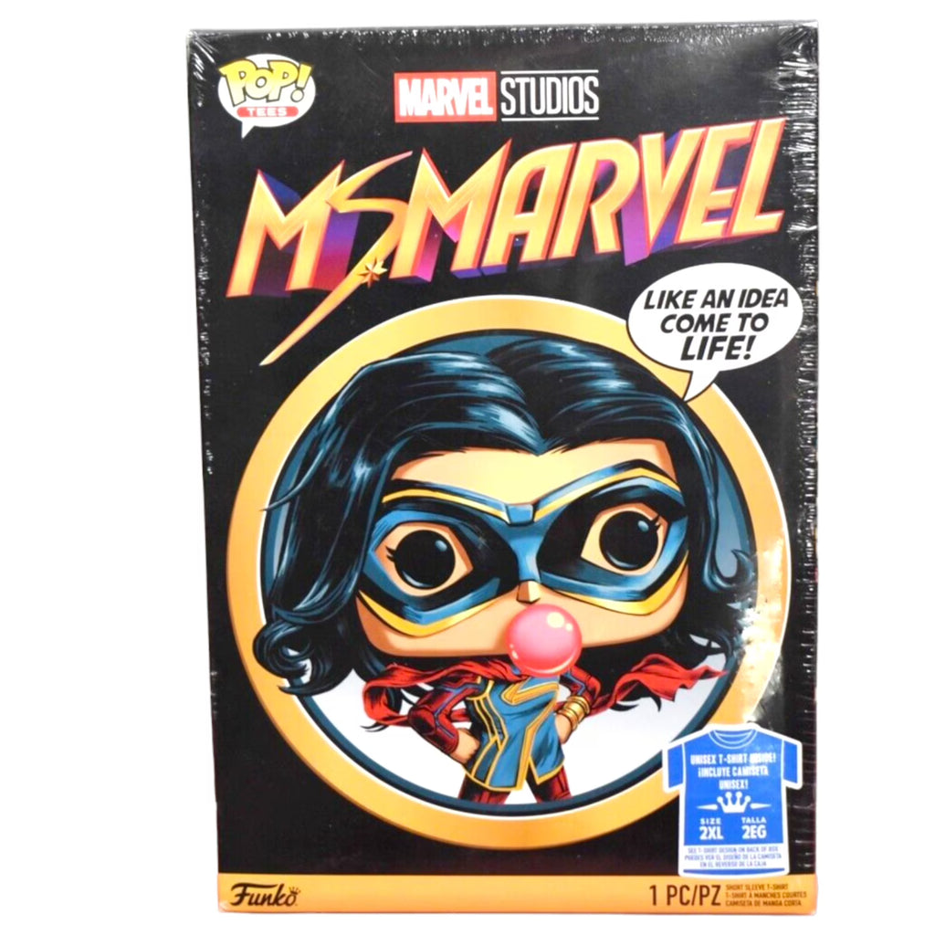 Ms. Marvel Black T-Shirt Boxed, 2XL E655