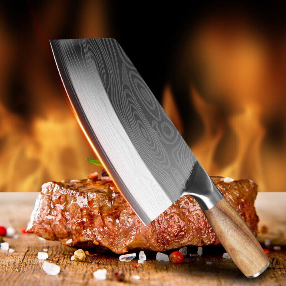 8 Inch Stainless Steel Chef Knife J37312