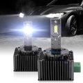 D3S LED Headlight Bulbs 6000K Cool White 35W 7,000 LM (1 Pair) Pack of 2 T38781