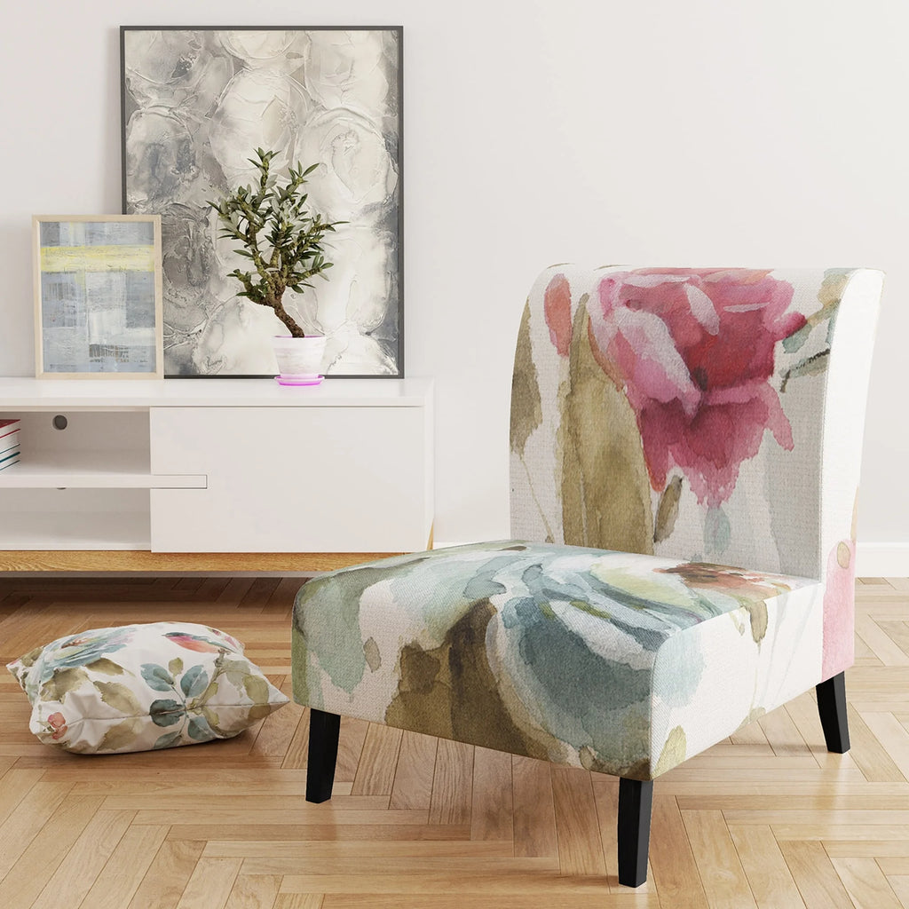 Upholstered Traditional Accent Chair T73869