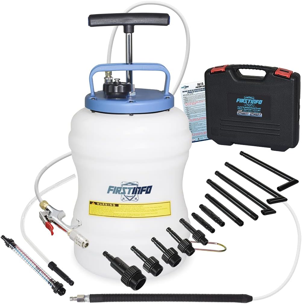 10.5 Liter Manual ATF Refill System with 14 Pieces Adapters F7256