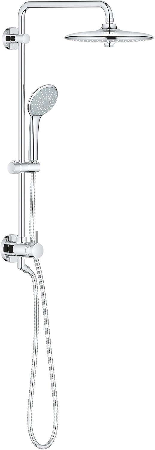 Brushed Nickel 25 Inch Shower System D502