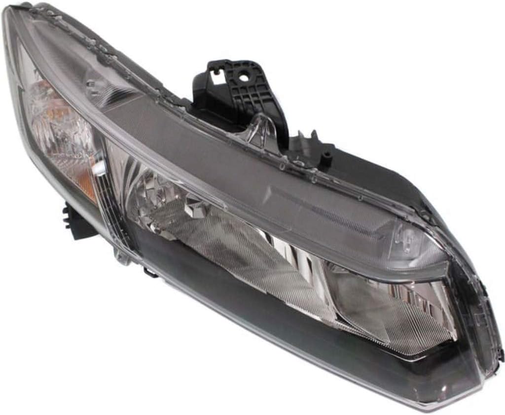 Headlight Assembly for Honda Civic Coupe 2013 2014 Passenger Side D766