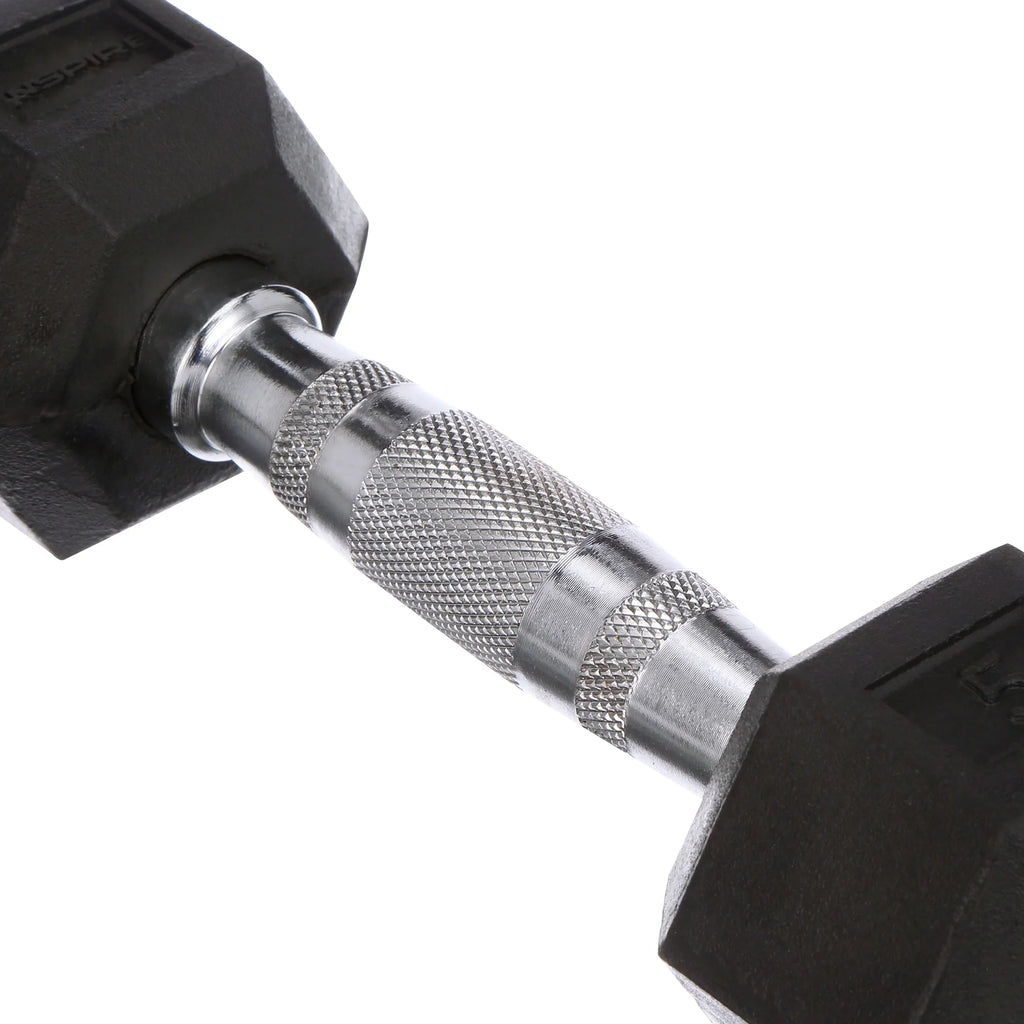 5 lb Rubber Hex Dumbbells (Pairs) C967506