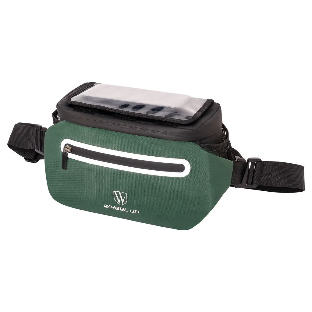 Bicycle Bag with Handlebar Storage Pouch and Phone Holder X598593