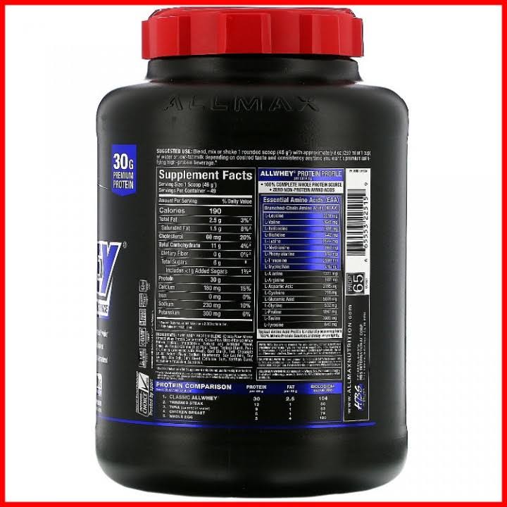 5 lbs Cookies & Cream Whey Protein N739226
