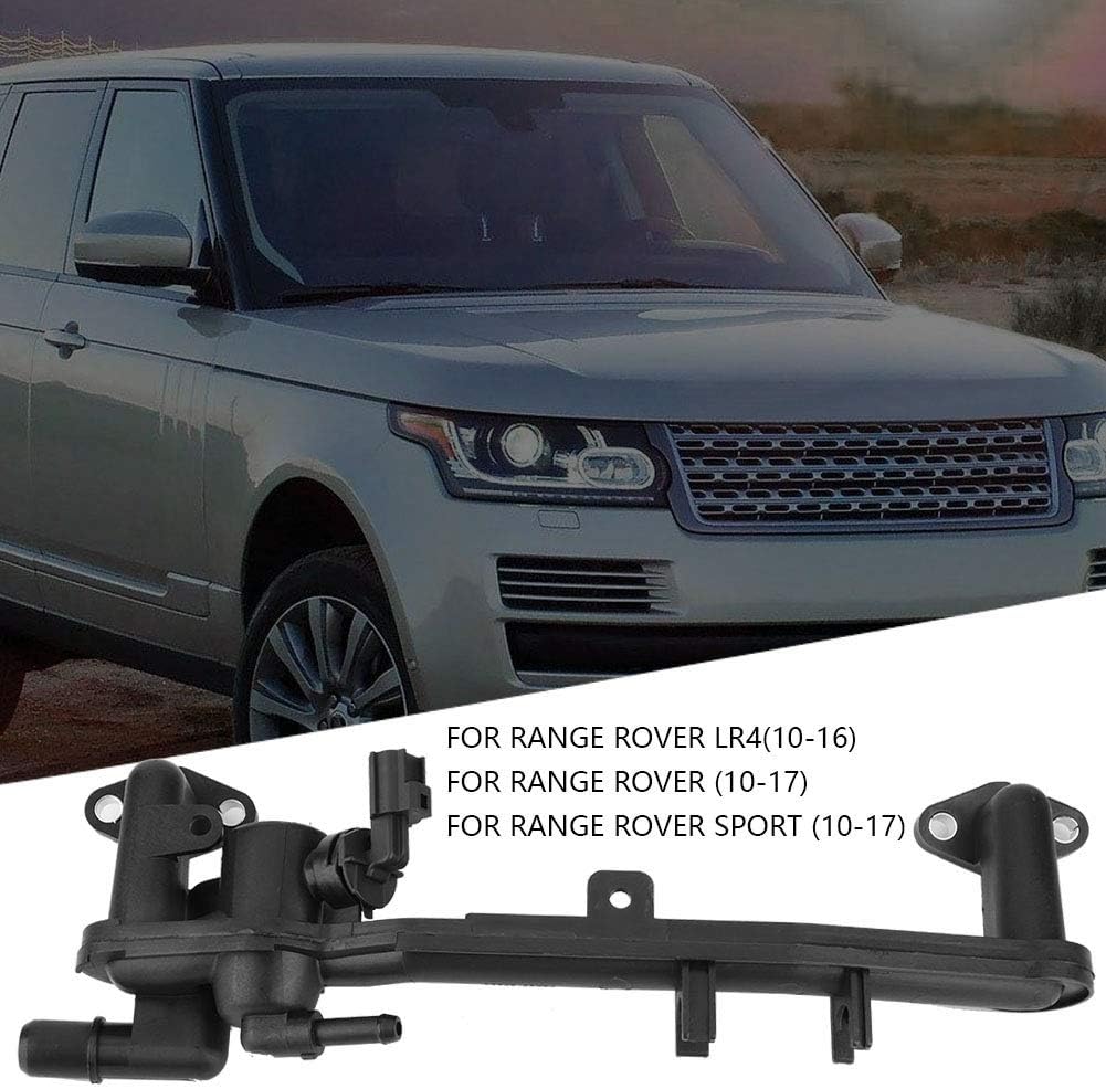 Car Heater Manifold Tube Coolant Flange with Sensor Kit Pack of 2 D78288