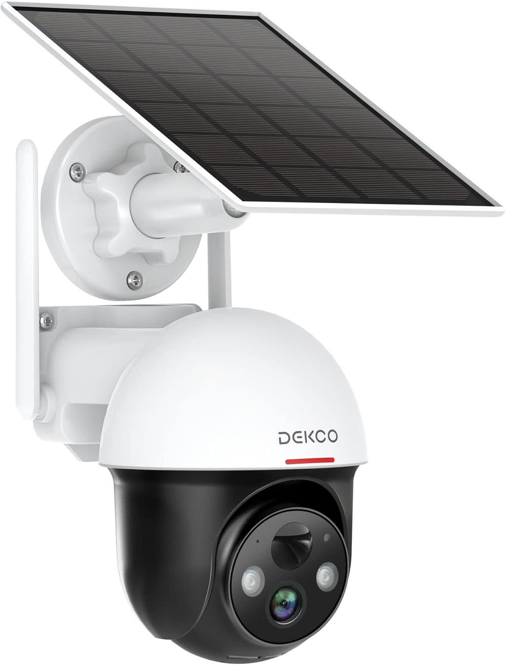 Solar Security Cameras Wireless Outdoor 360° View Pan Tilt Spotlight Battery Powered WiFi 2-Way Talk 1080P HD Night Vision Human Detection V994