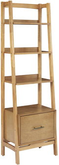 4-Shelf Bookcase, Acorn S87280
