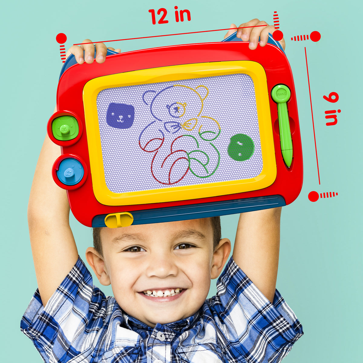 Magnetic Drawing Board for Boys Toys Age 2 3 4 A713954