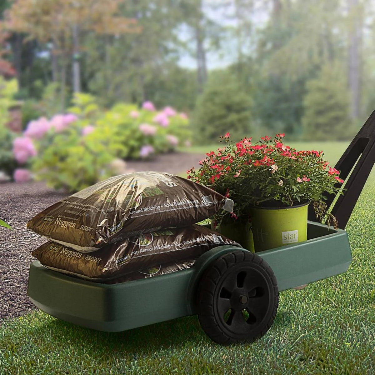 Green Flat Bed Cart M36889