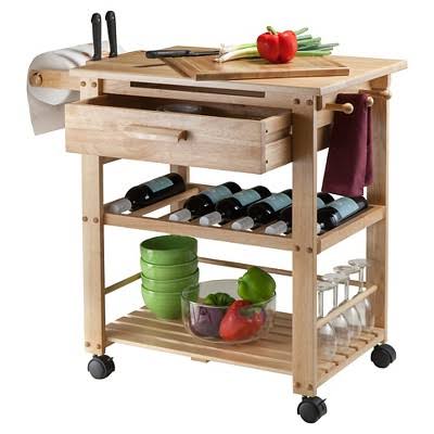 Beige Kitchen Cart C5679