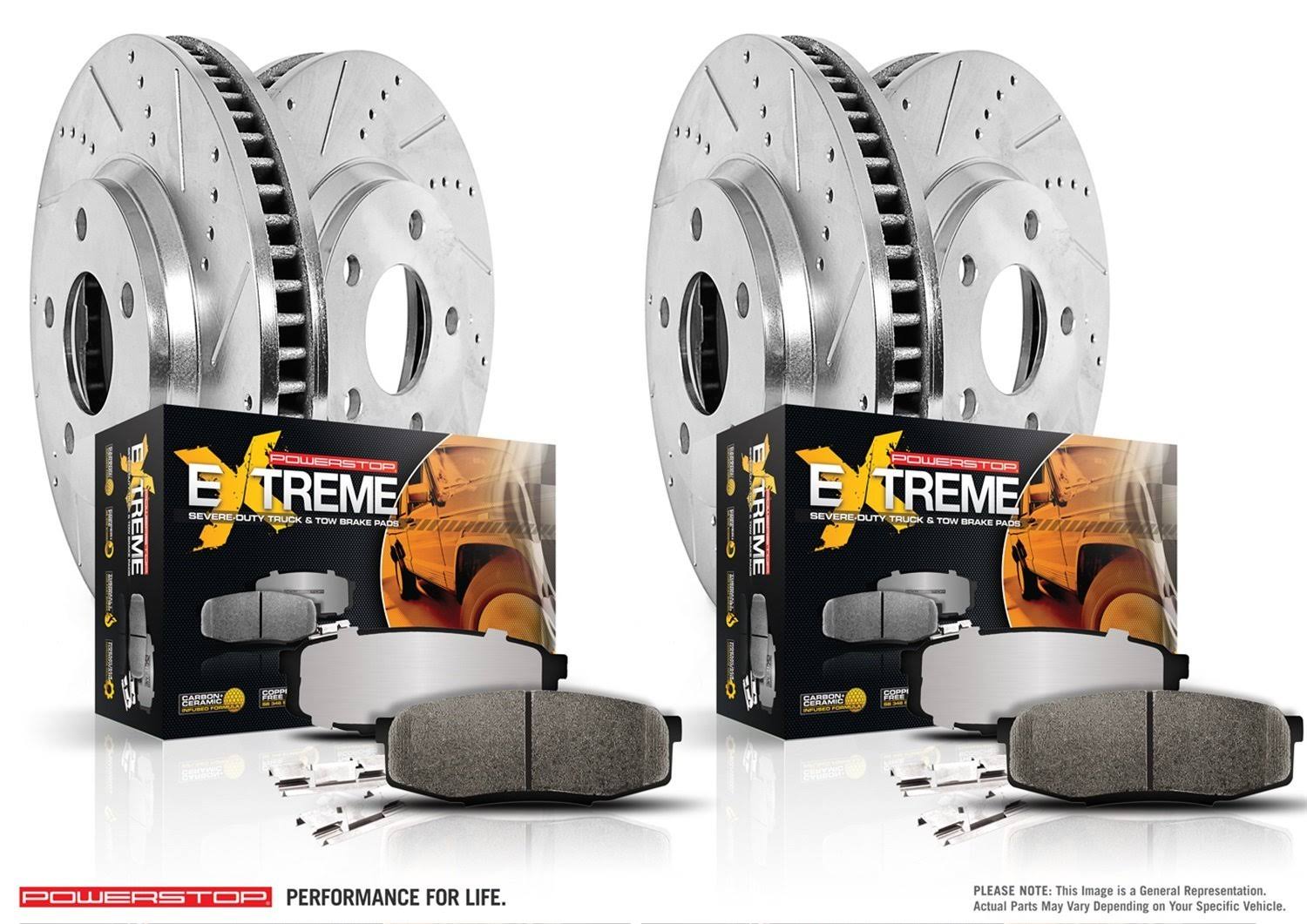 Front & Rear Z36 Truck and Tow Brake Kit Q899520