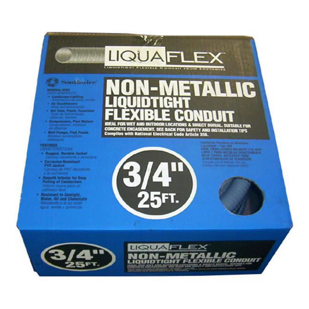 3/4" X 25' Non Metallic Liquidtight Flexible Conduit C80939